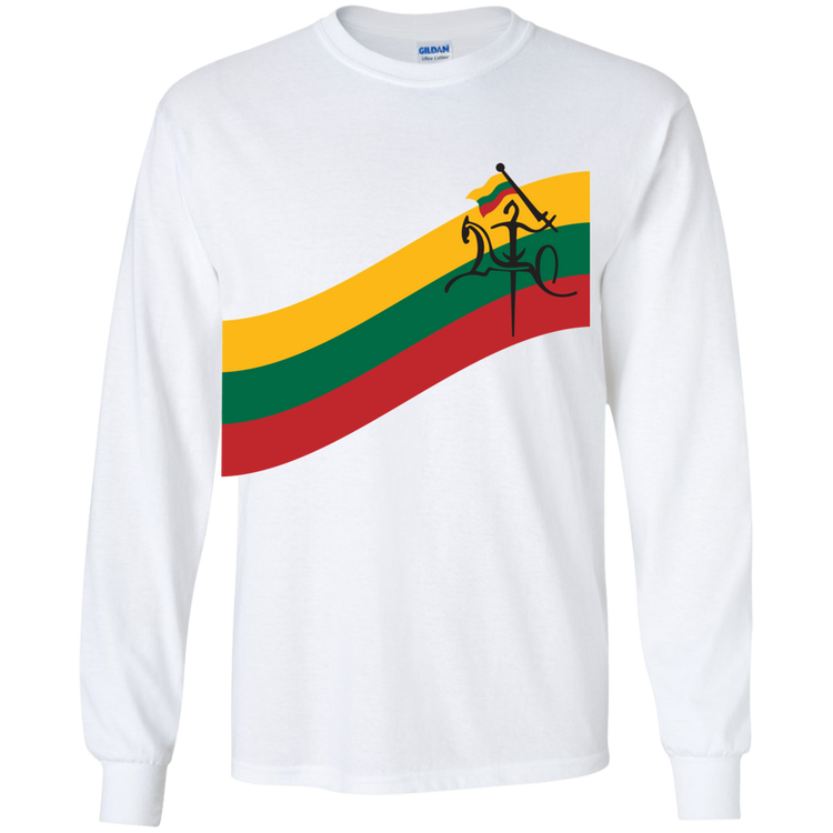 Vytis Swoosh - Boys Youth Gildan Long Sleeve T-Shirt