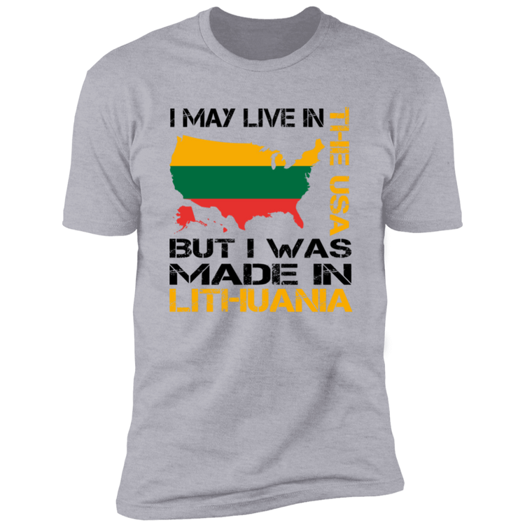 Made in Lithuania - Men's Next Level Premium Short Sleeve T-Shirt