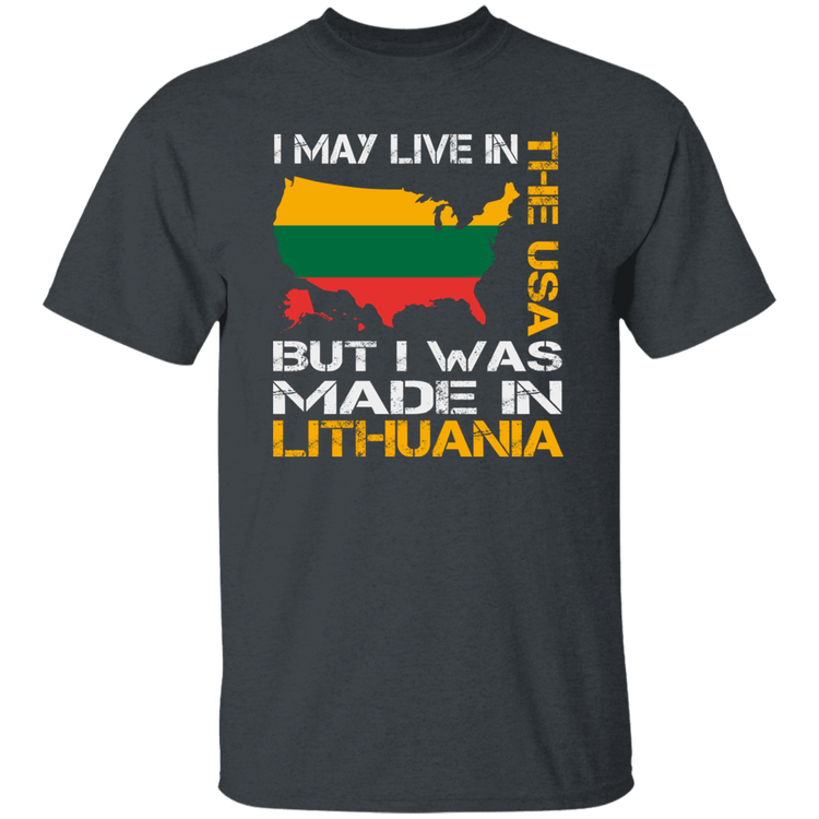 Made in Lithuania - Men's Gildan Short Sleeve T-Shirt
