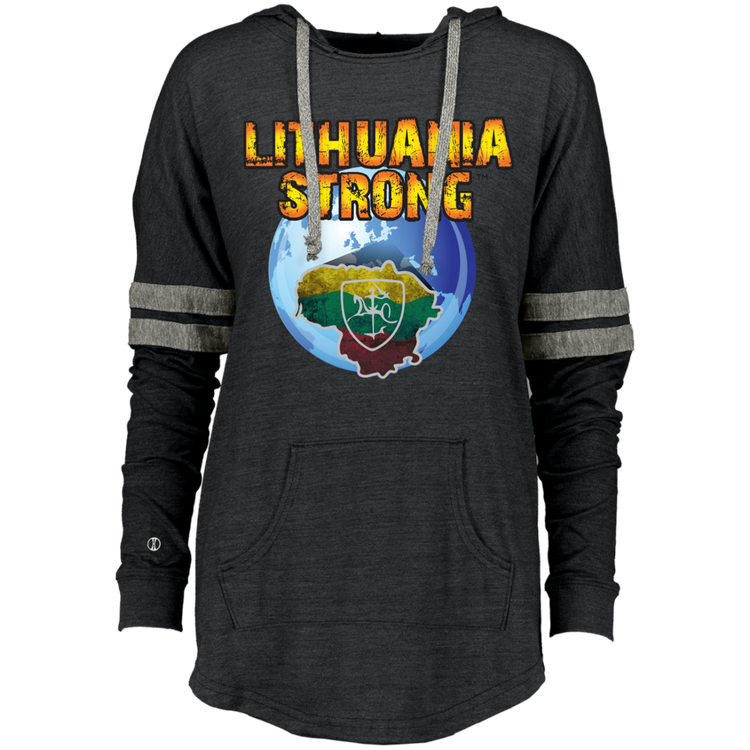 Lithuania Strong - Women's Lightweight Pullover Hoodie T