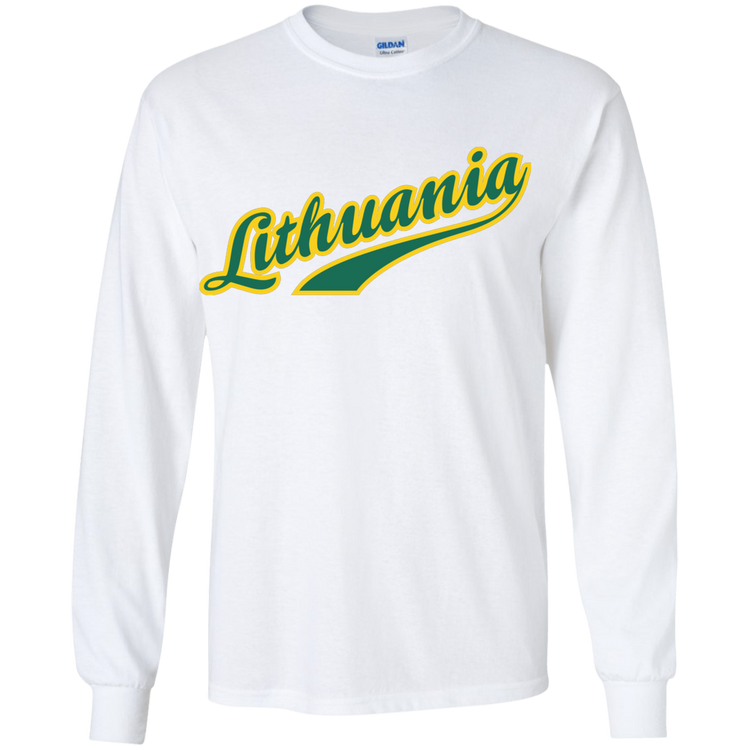 Lithuania - Boys Youth Gildan Long Sleeve T-Shirt