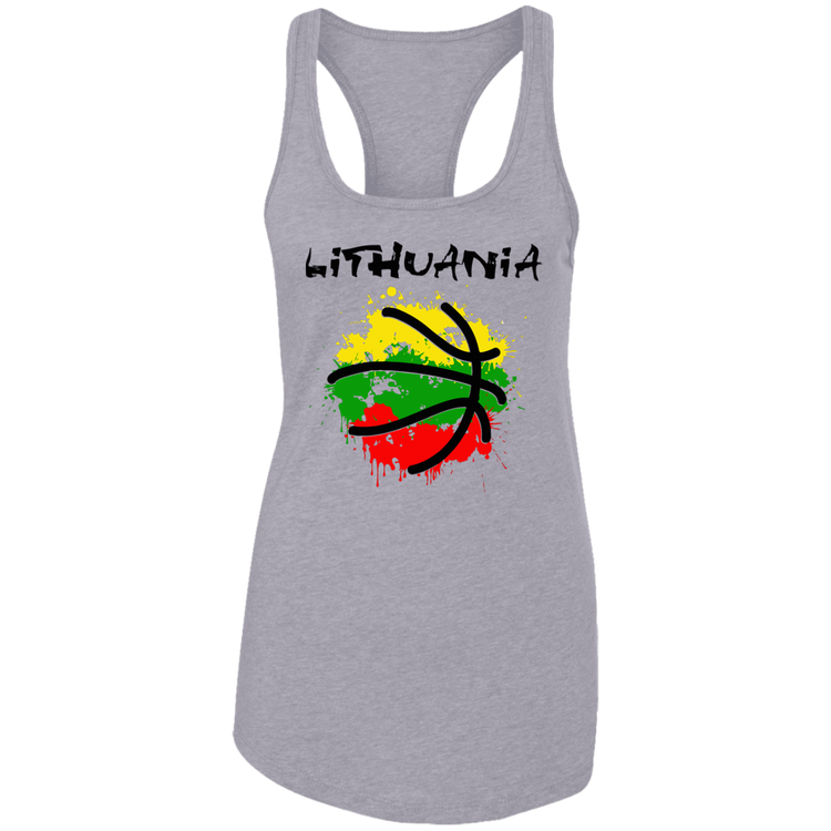 Abstract Lithuania - Women's Next Level Racerback Tank